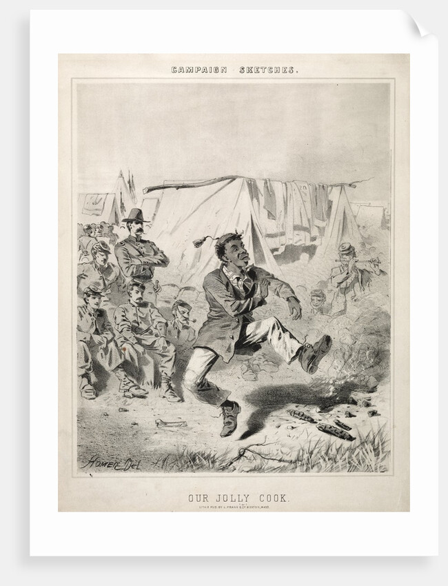 Campaign Sketches: Our Jolly Cook, 1863 by Winslow Homer