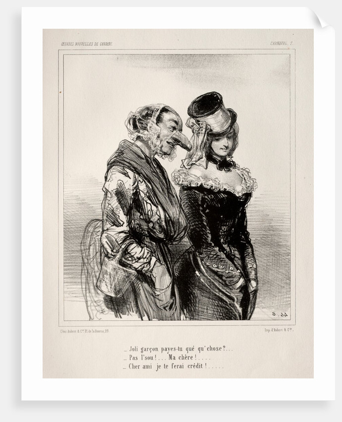 Carnaval by Paul Gavarni