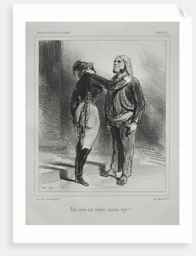 Carnaval by Paul Gavarni