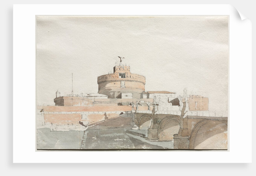 Castel Sant Angelo by Thomas Ender