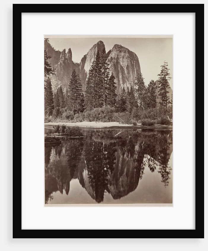 Cathedral Rocks and Reflections, Yosemite, 1864 by Charles Leander Weed