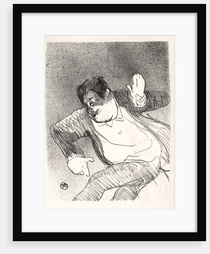 Caudieux, 1893 by Henri de Toulouse-Lautrec