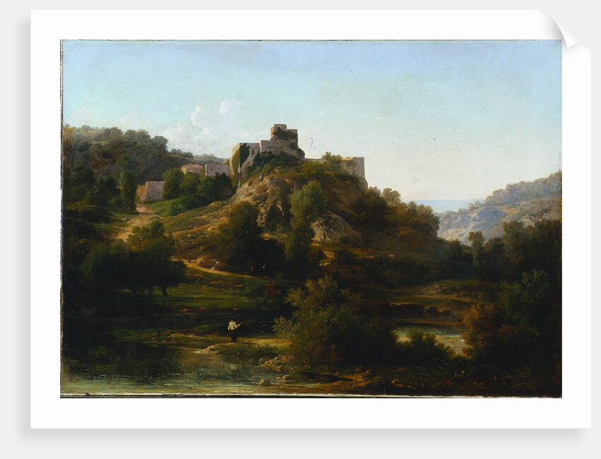 Châteauvieux-sur-Suran, 1848 by Antoine-Claude Ponthus-Cinier