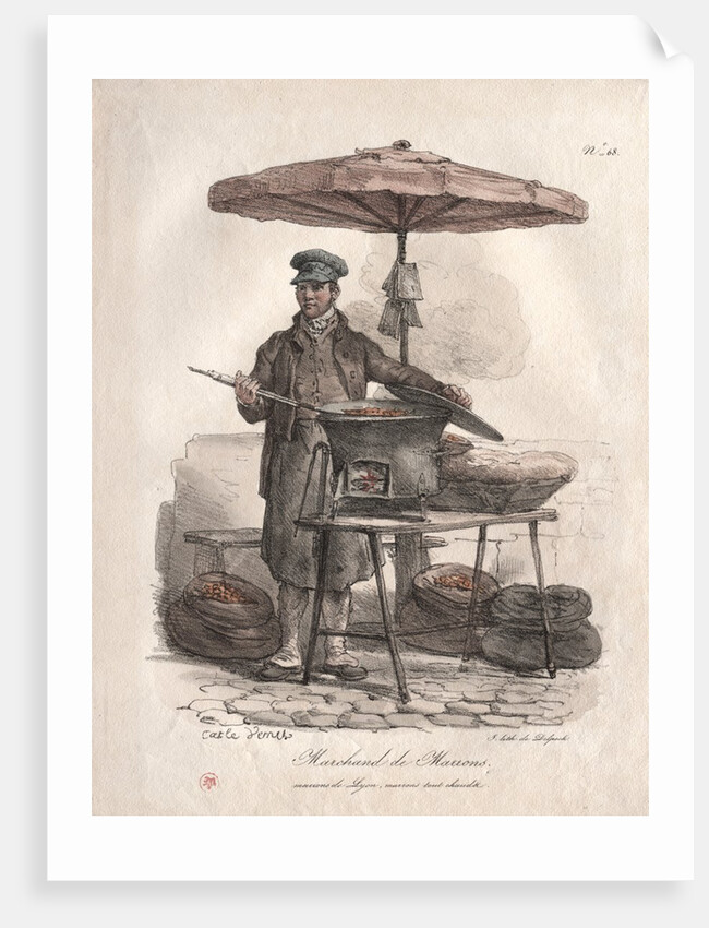 Chestnut Peddler by Carle Vernet