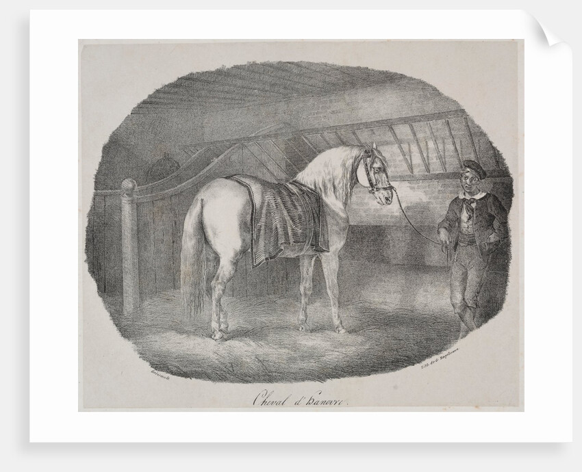 Cheval dHanovre by Théodore Géricault