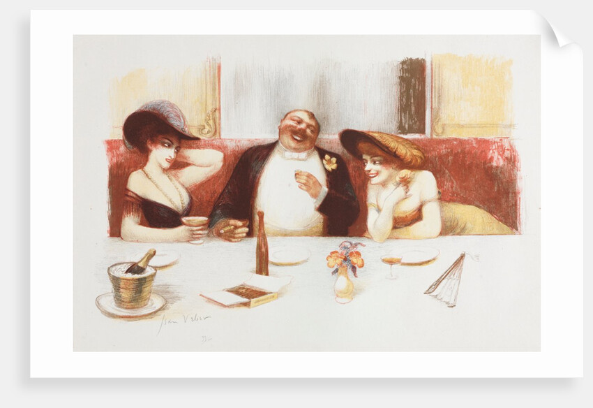 Chez Durand, 1904 by Jean Veber