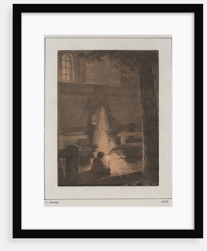 Children with Candle, 1818 by Jean-Baptiste Isabey