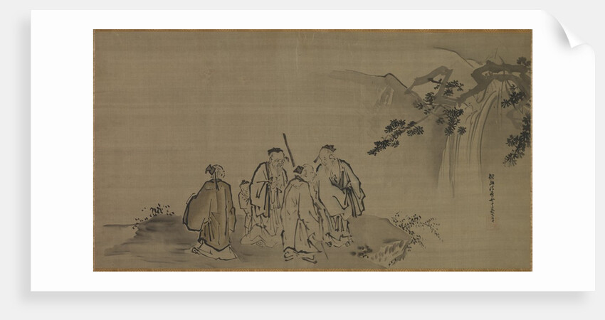 Chinese Sages, 17th century by Kano Tan?y? (attributed to)