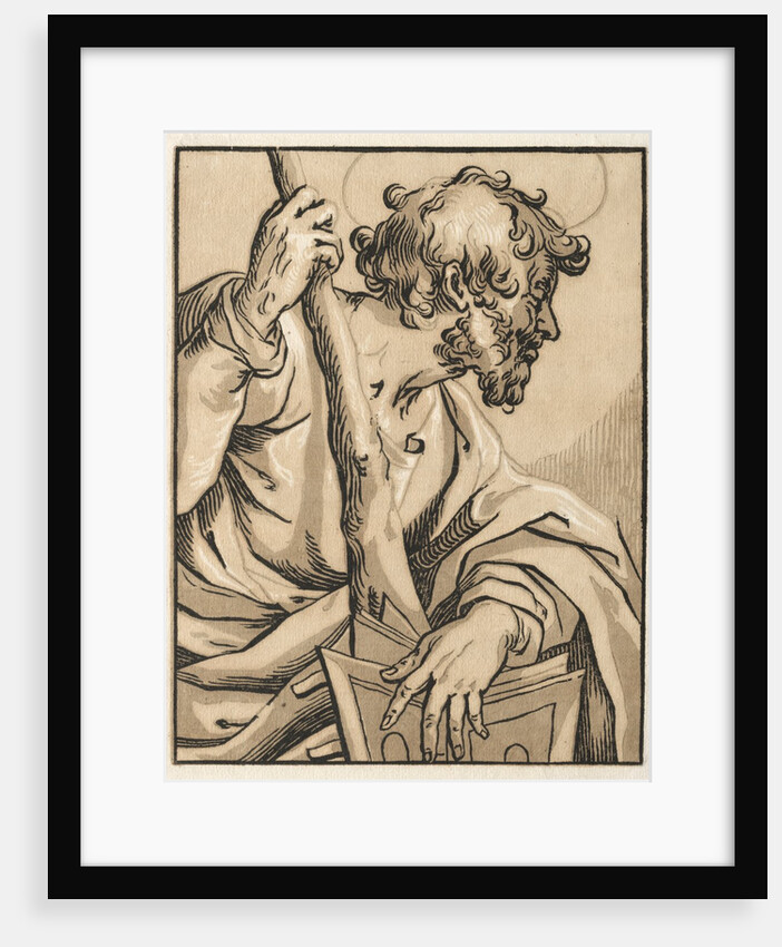 Christ and the Apostles: St. Judas Thaddeus, 1600s by Ludolph Büsinck