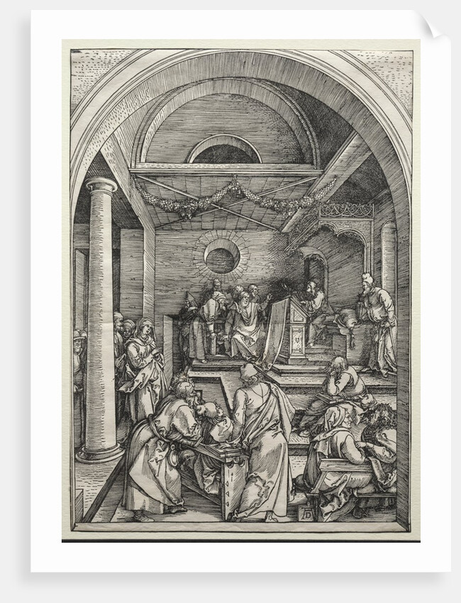 Christ Disputing with Doctors, c. 1503-1504 by Albrecht Dürer