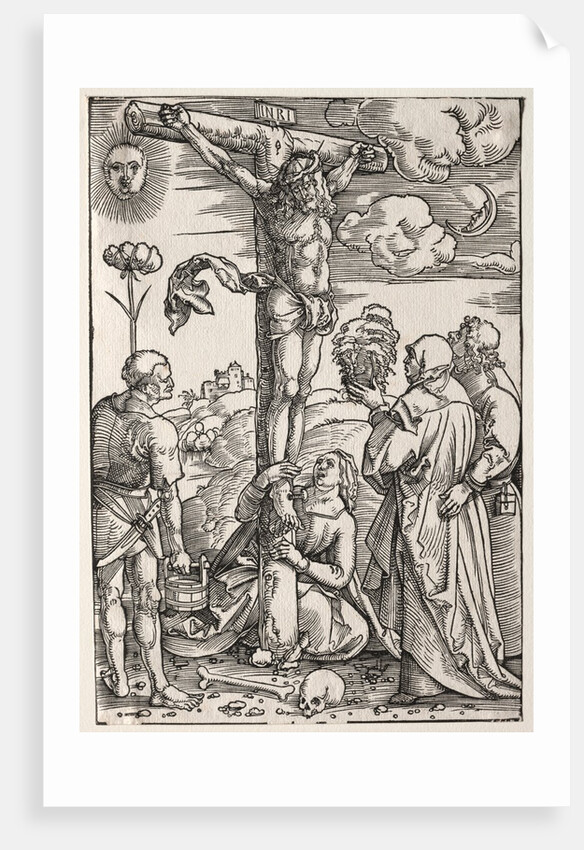 Christ on the Cross with Mary, St. John, Mary Magdalen and St. Stephen, 1505 by Hans Baldung