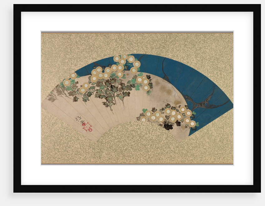 Chrysanthemums by the Water, 1761-1828 by Sakai Hoitsu