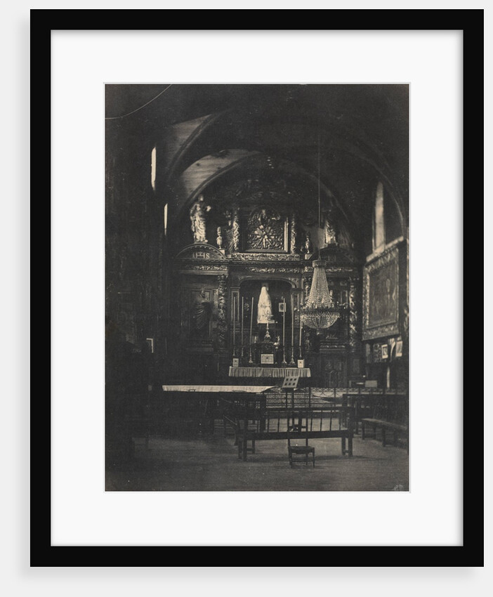 Church Interior, c. 1855 by Farnham Maxwell Lyte