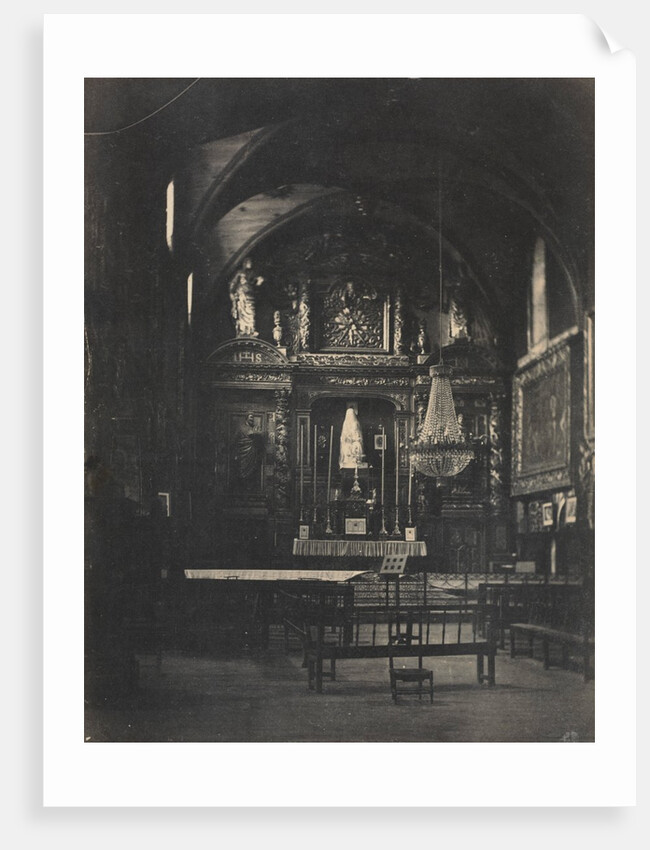 Church Interior, c. 1855 by Farnham Maxwell Lyte