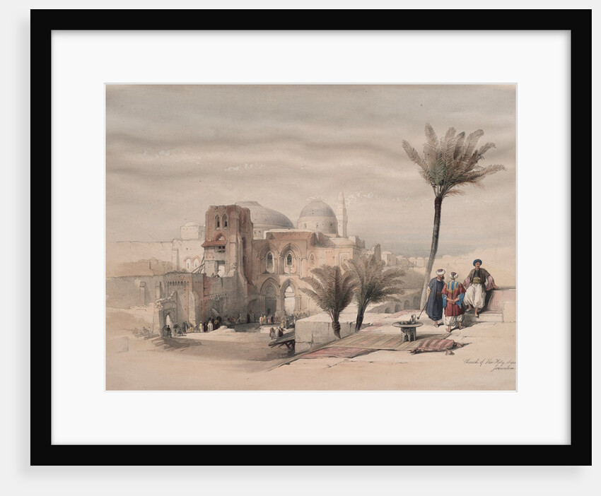 Church of the Holy Sepulchre, Jerusalem, 1839 by David Roberts