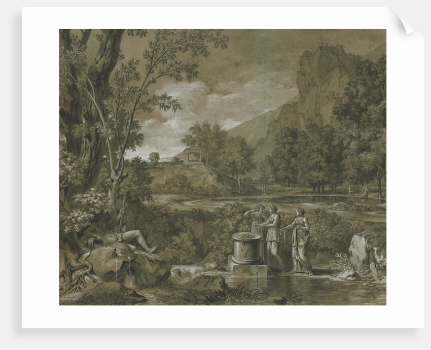 Classical Landscape, 1779 by Pierre Henri de Valenciennes