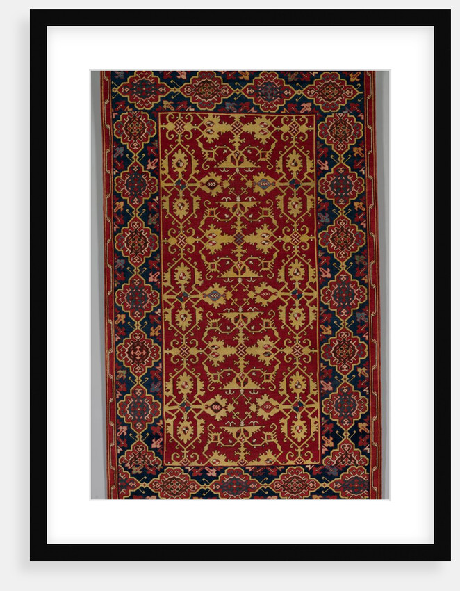 Classical Turkish Carpet with the Lotto Pattern, 1600-1650 by Unknown