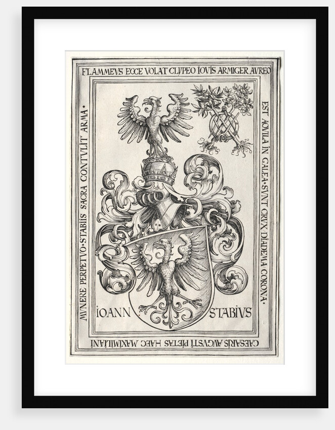 Coat of Arms of Johann Stabius by Wolf Traut