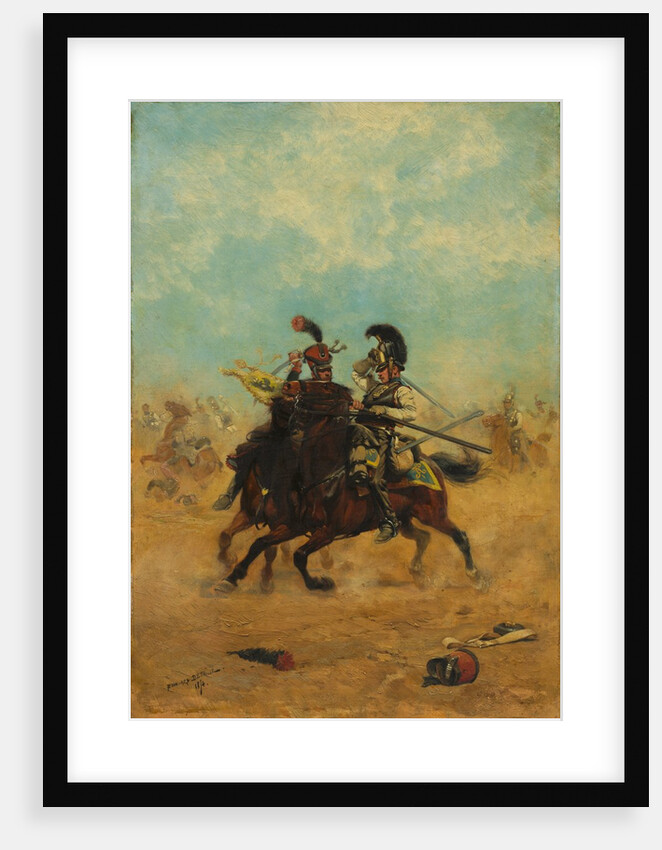 Combat for the Colors, 1874 by Édouard Detaille