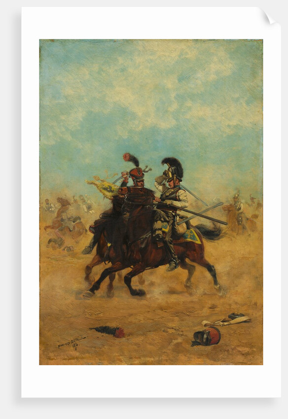 Combat for the Colors, 1874 by Édouard Detaille