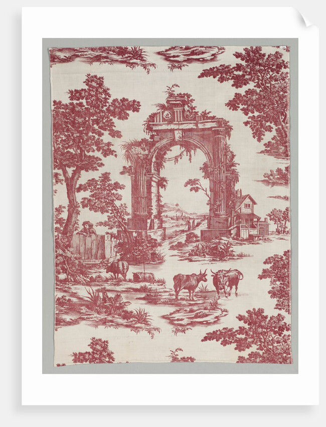 Copperplate Printed Cotton, 1765 by John Collins