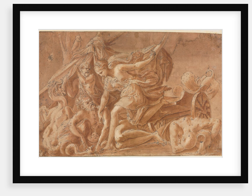 Copy after Primaticcio's Juno Awakening Sleep, after 1535 by Unknown