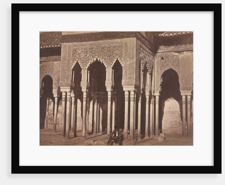Courtyard, Alhambra, 1857-58 by Charles Clifford