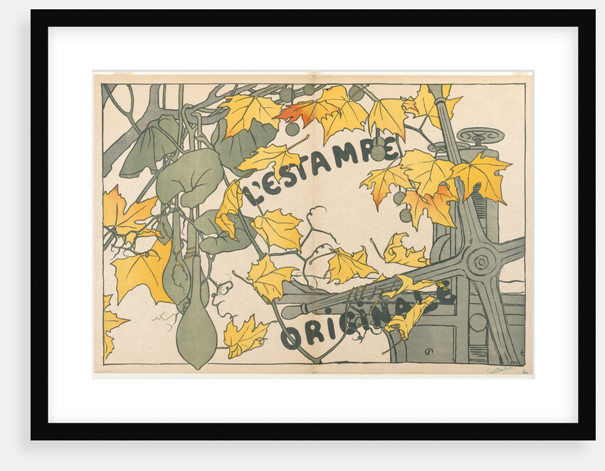 Cover for LEstampe Originale, 1894 by Camille Martin