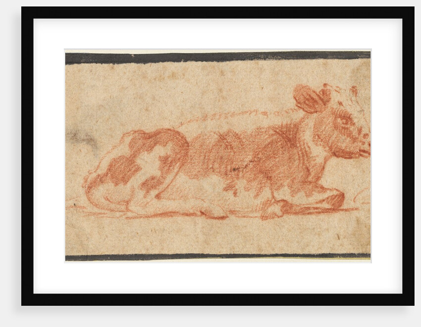 Cow, second half 1600s by Johann Heinrich Roos