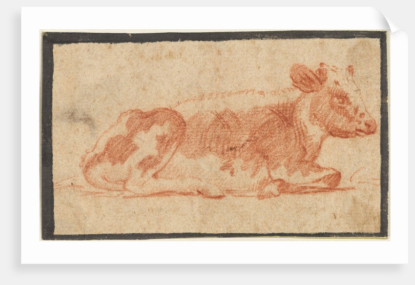 Cow, second half 1600s by Johann Heinrich Roos