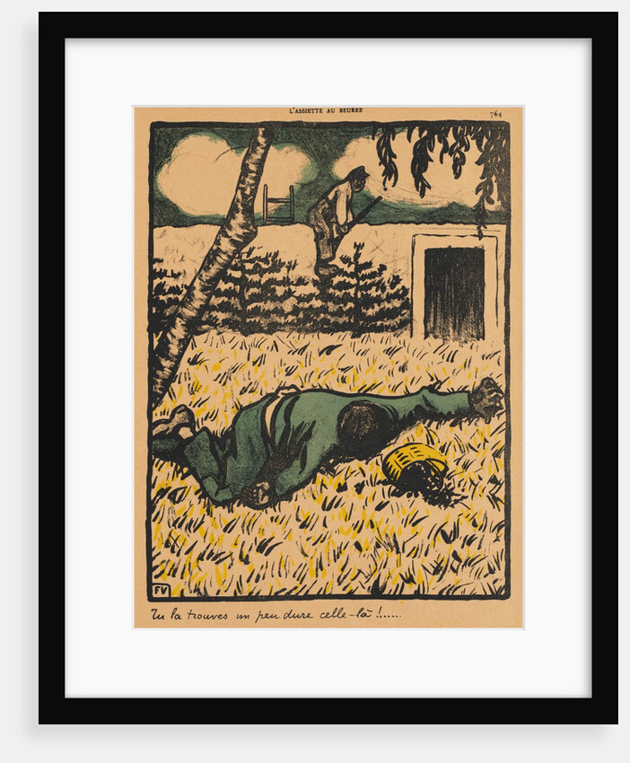 Crimes and Punishments VII, 764: Youll find that's rather a hard one !, 1901 by Félix Vallotton