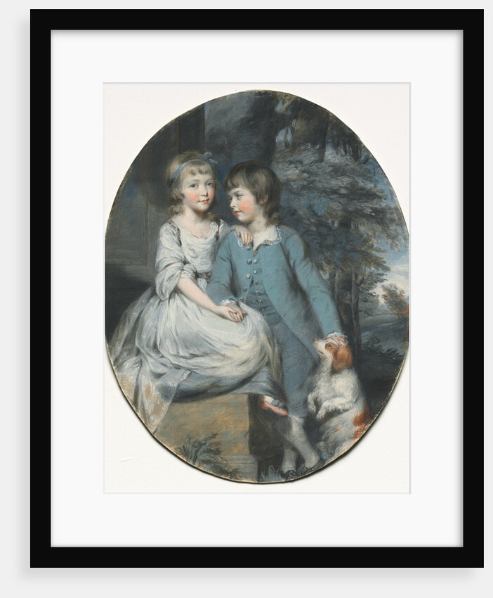 Cropley Ashley-Cooper with His Sister…, c. 1776 by Daniel Gardner