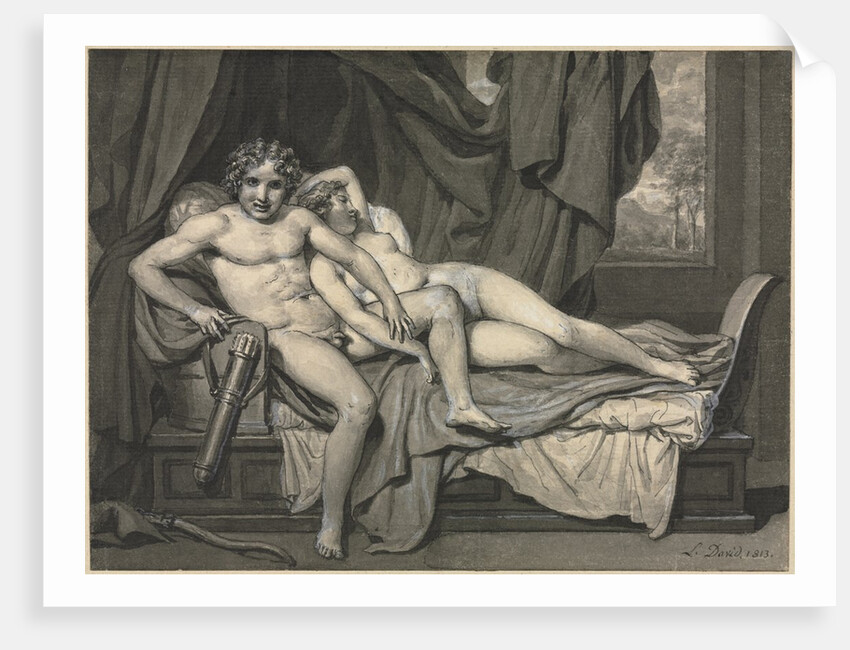 Cupid and Psyche, 1813 by Jacques-Louis David