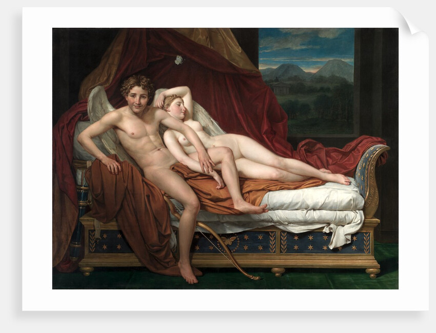 Cupid and Psyche, 1817 by Jacques-Louis David