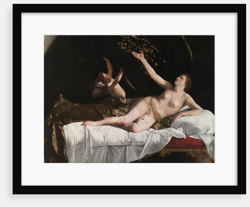 Danaë, c. 1623 by Orazio Gentileschi