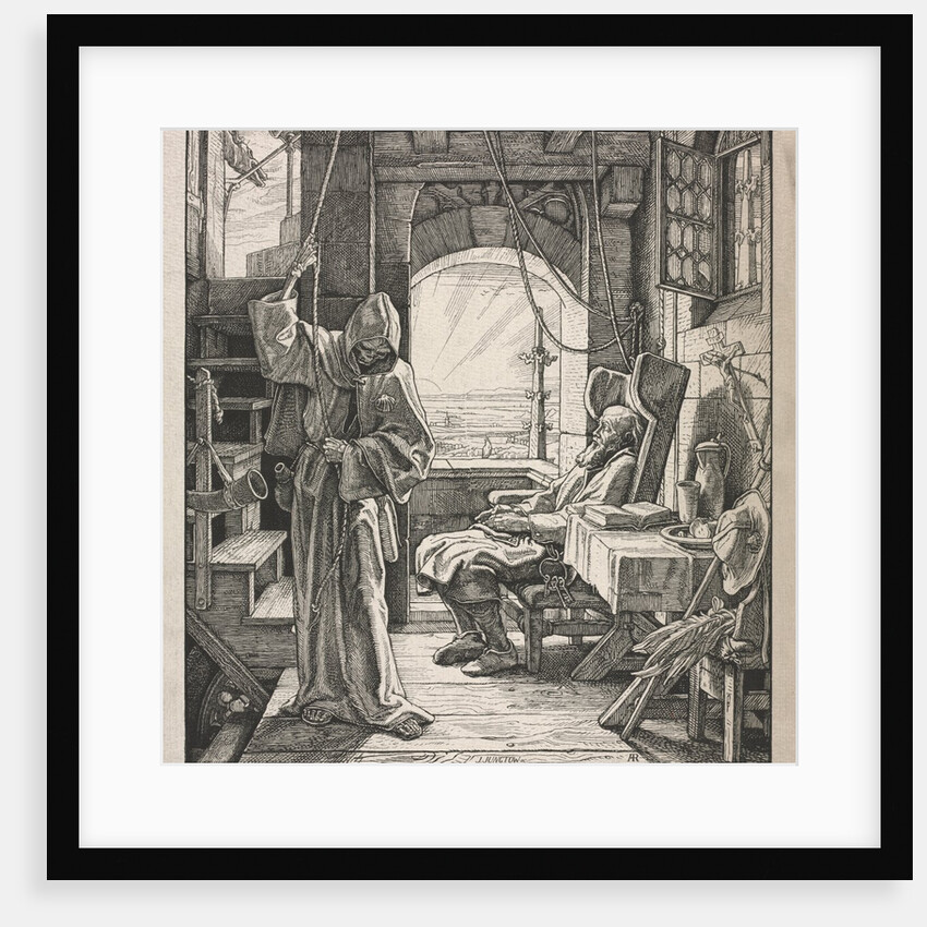 Dance of Death: Death as a Friend, 1850 by Alfred Rethel