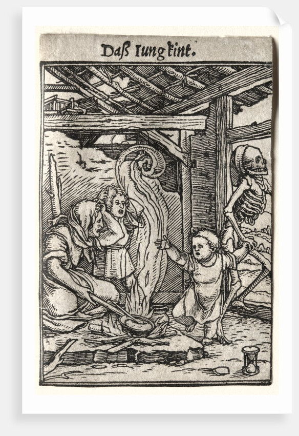 Dance of Death: The Child, c. 1526 by Hans Holbein