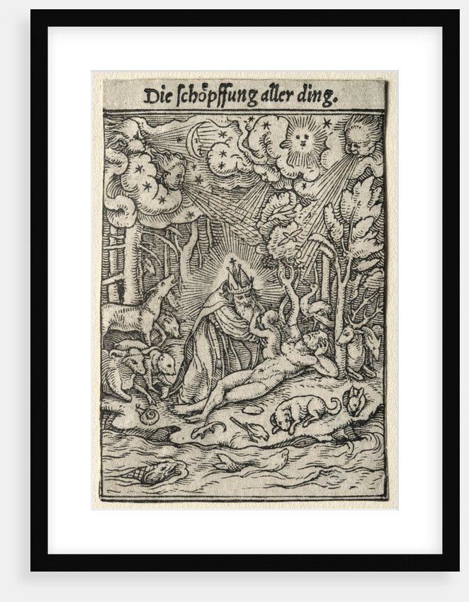 Dance of Death: The Creation by Hans Holbein