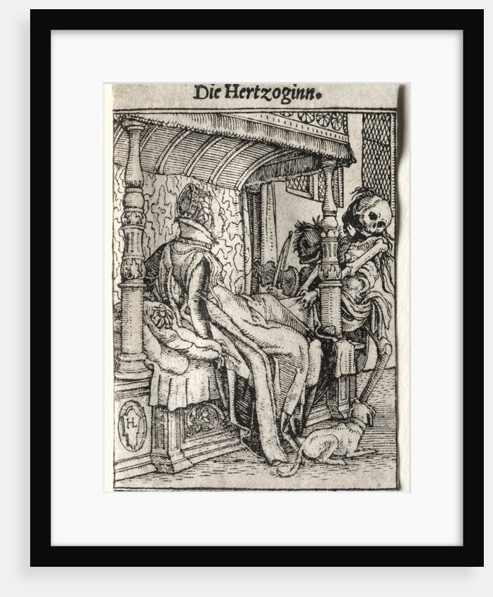 Dance of Death: The Duchess by Hans Holbein