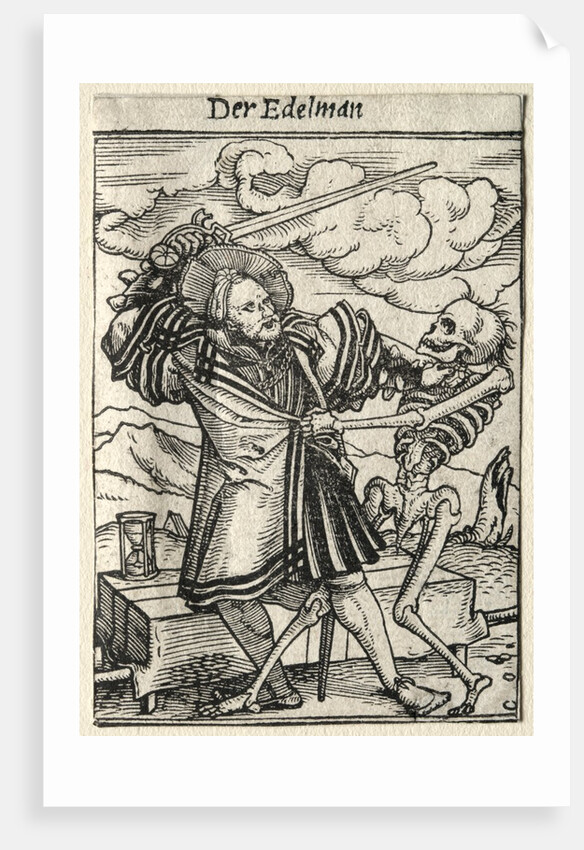 Dance of Death: The Nobleman by Hans Holbein