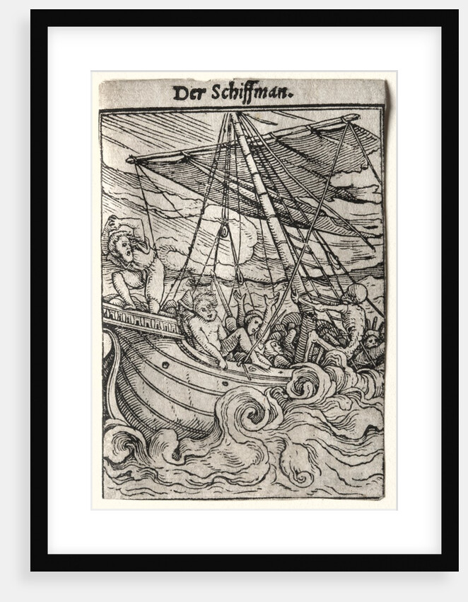 Dance of Death: The Sailor, c. 1526 by Hans Holbein