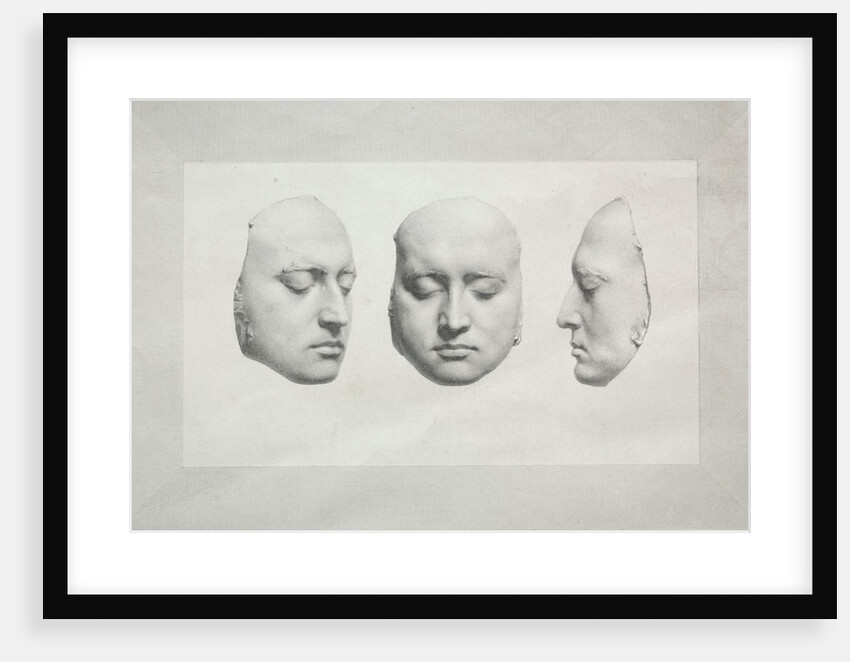 Death Mask of Sir Thomas Lawrence by Richard James Lane