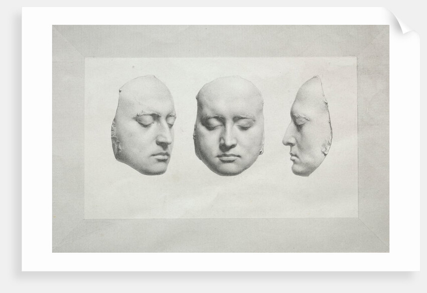 Death Mask of Sir Thomas Lawrence by Richard James Lane