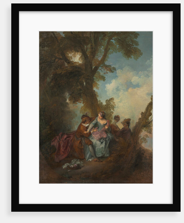 Declaration of Love, c. 1720 by Nicolas Lancret
