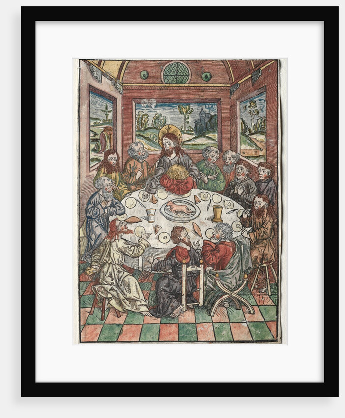 Der Schatzbehalter: The Last Supper, 1491 by Michael Wolgemut