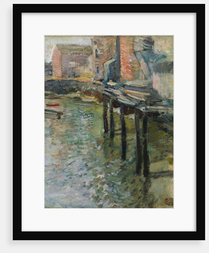 Deserted Wharf, c.1900-1902 by John Henry Twachtman