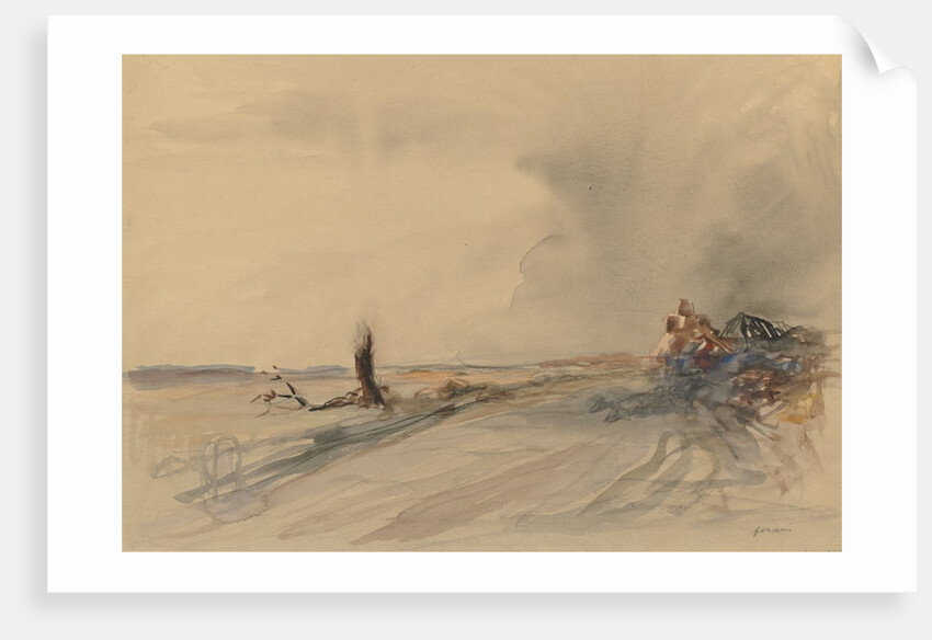 Devastated Land, c. 1919 by Jean Louis Forain