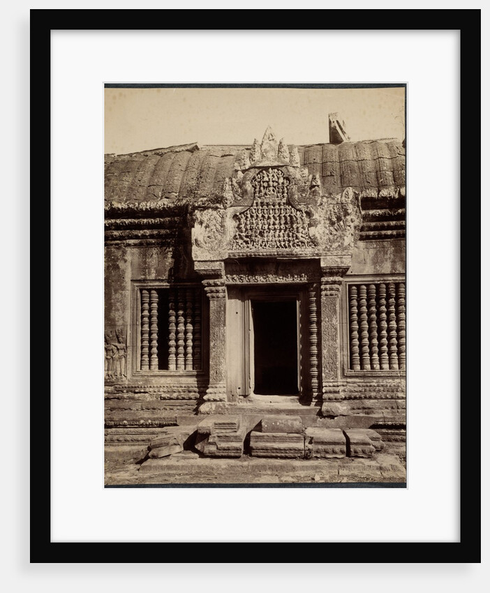 Doorway Through an Inner Enclosure, Angkor Wat, Cambodia, c. 1880 by Unidentified Photographer