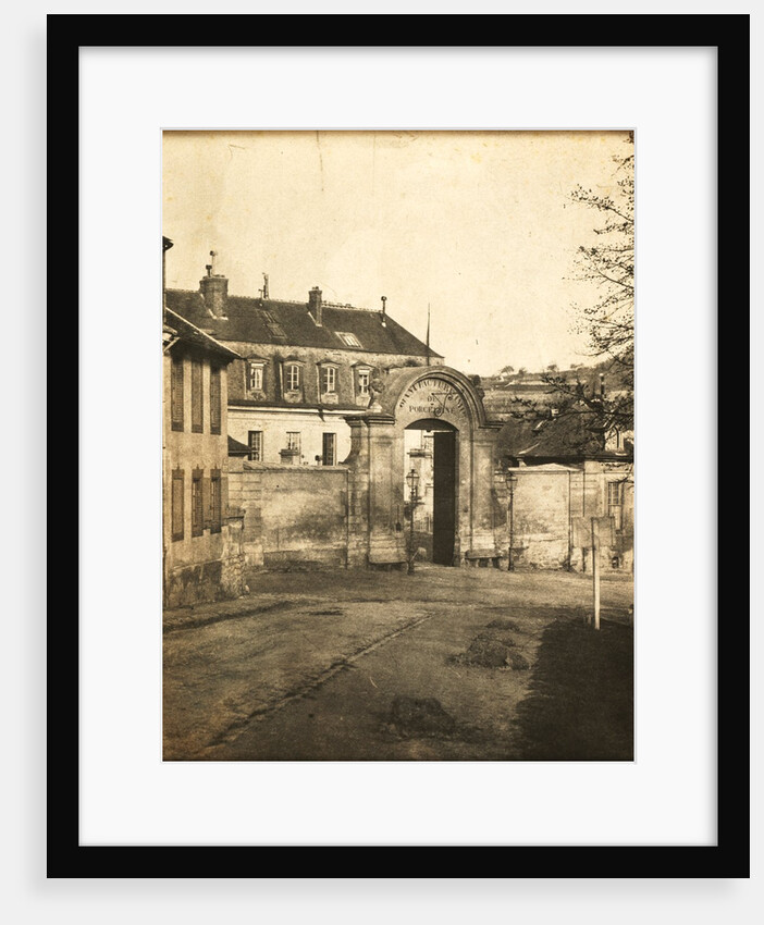Doorway to Sèvres Factory, c. 1852 by Louis-Rémy Robert