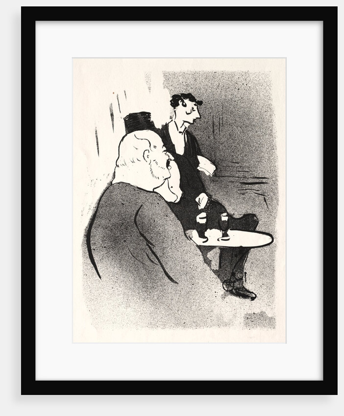 Ducarre aux ambassadeurs, 1893 by Henri de Toulouse-Lautrec